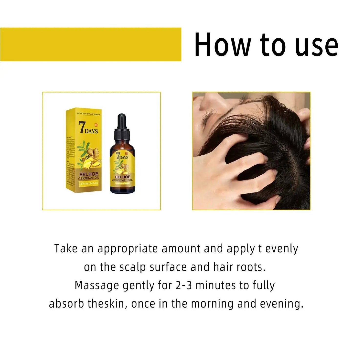 Ginger Hair Care - Glow roots