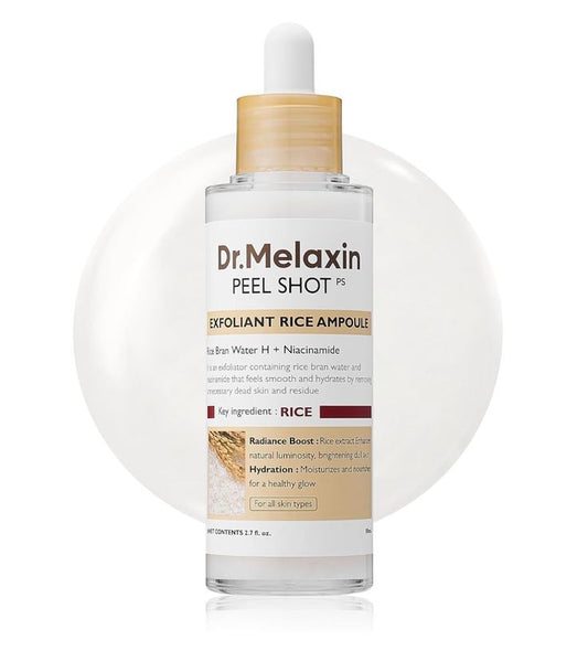Dr. Melaxin Rice Exfoliating Serum - Glow roots 