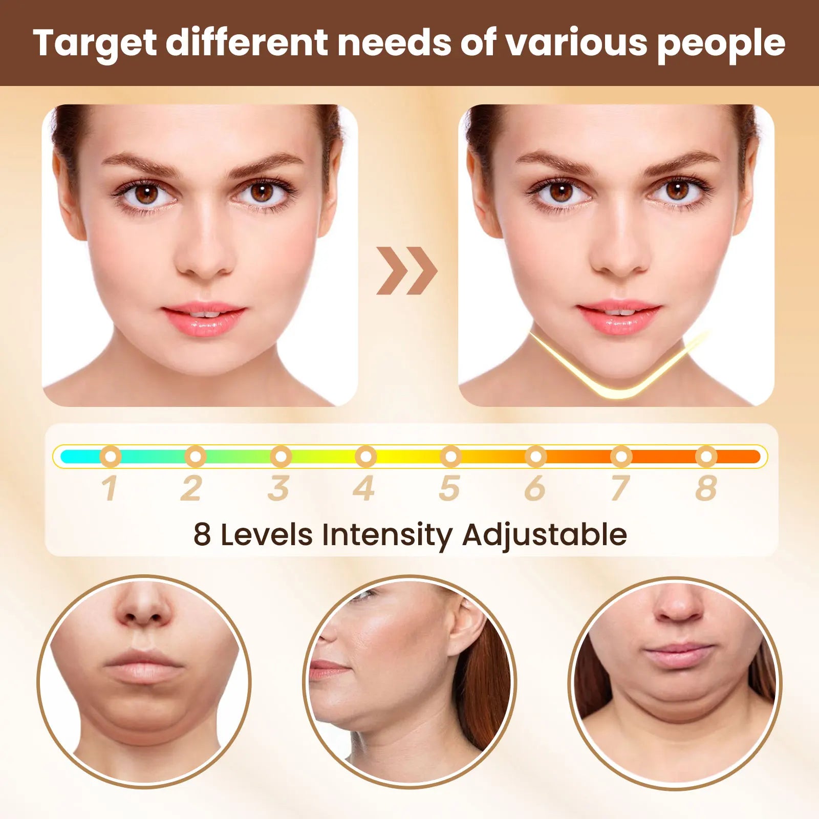 V Face lifting™ - Glow roots 