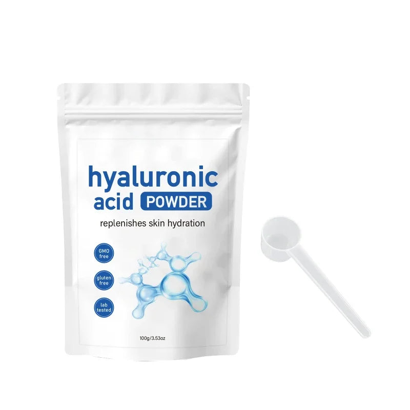 Hyaluronic Acid Mask Powder & Spoon - Glow roots 